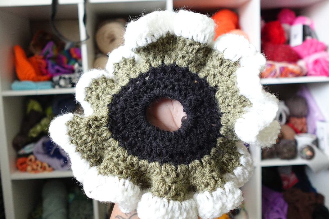 FOREST BLOOM LOC SCRUNCHIE