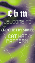 Load image into Gallery viewer, CAT HAT PATTERN
